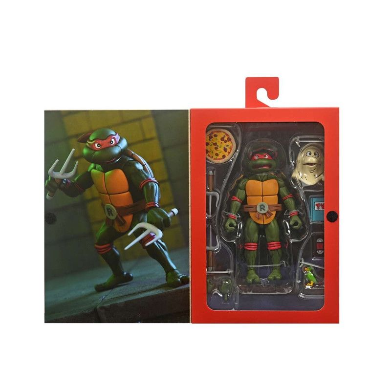 Teenage Mutant Ninja Turtles Cartoon - Raphael VHS - Neca