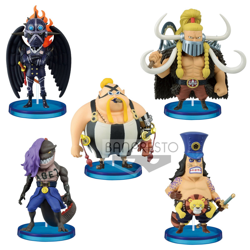 One Piece - WCF Beasts Pirates 1 (Pack completo)