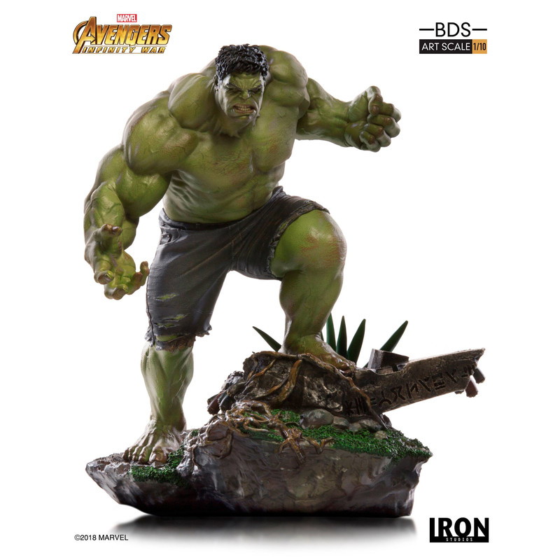 Vengadores Infinity War - Hulk - Scale 1/10
