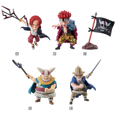 One Piece - WCF Red Hair Pirates 01 (Pack Completo)